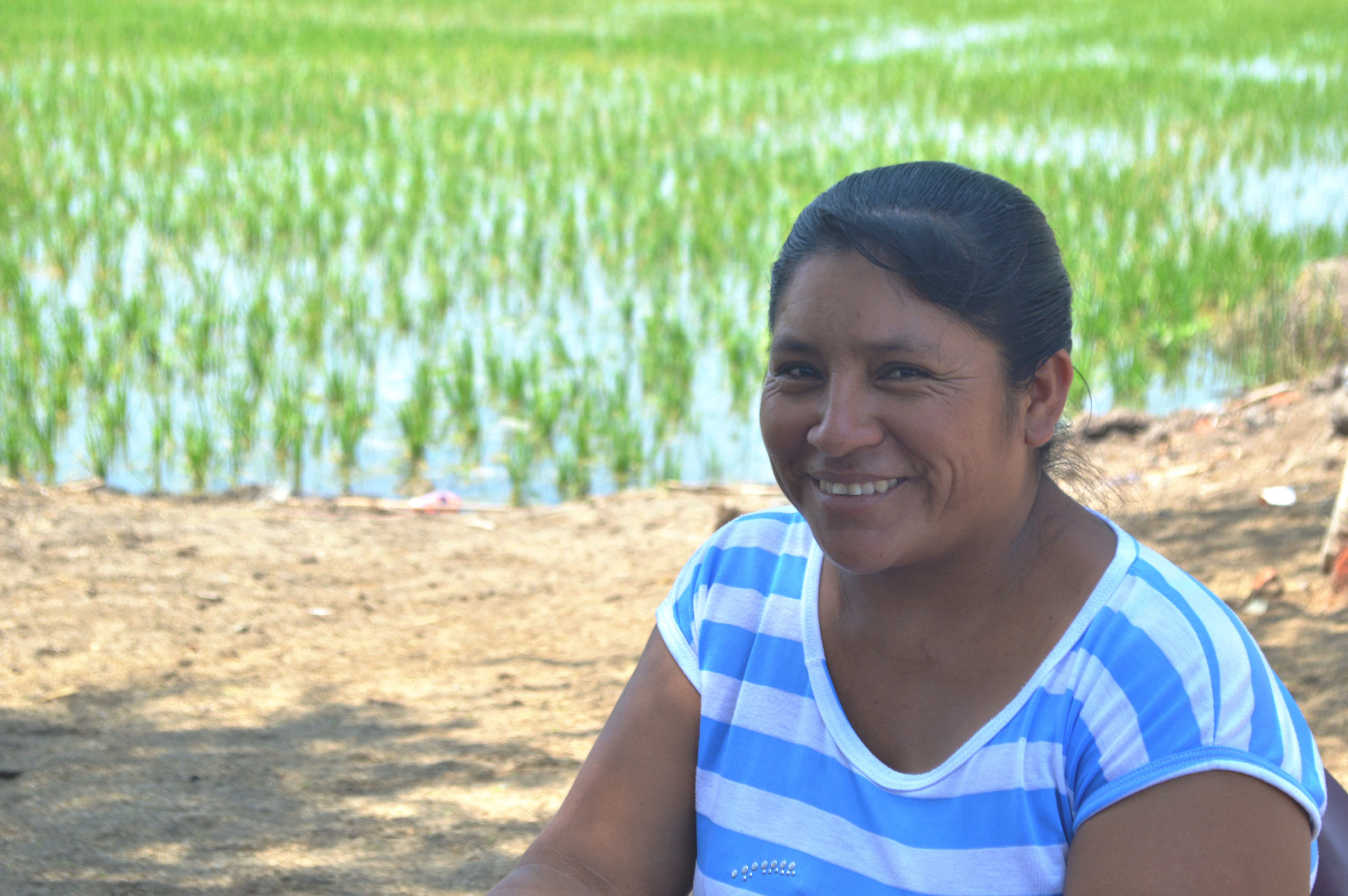 Gladys Baldera. Emprendedora en venta de cocinas mejoradas, Chiclayo